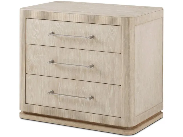 Horizon Three Drawer Nightstand - Alternative View