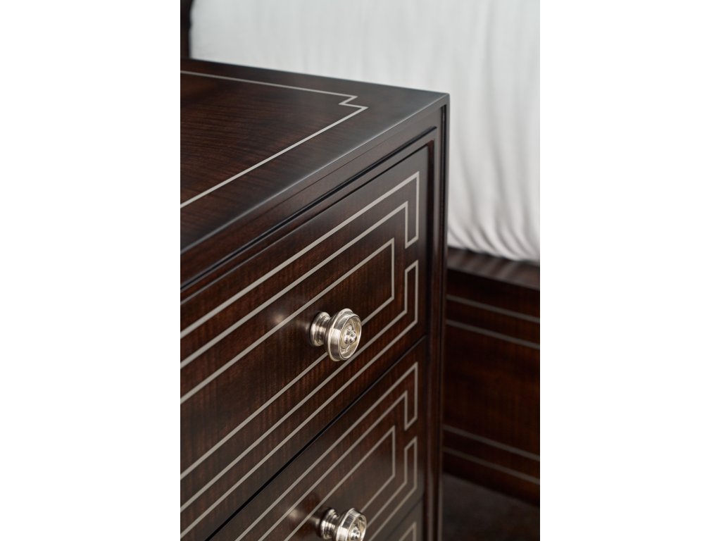 Spencer London 3-Drawer Nightstand - image 2