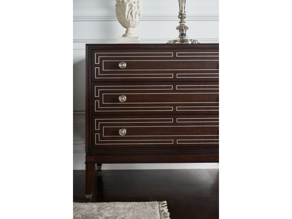 Spencer London 3-Drawer Nightstand - image 3