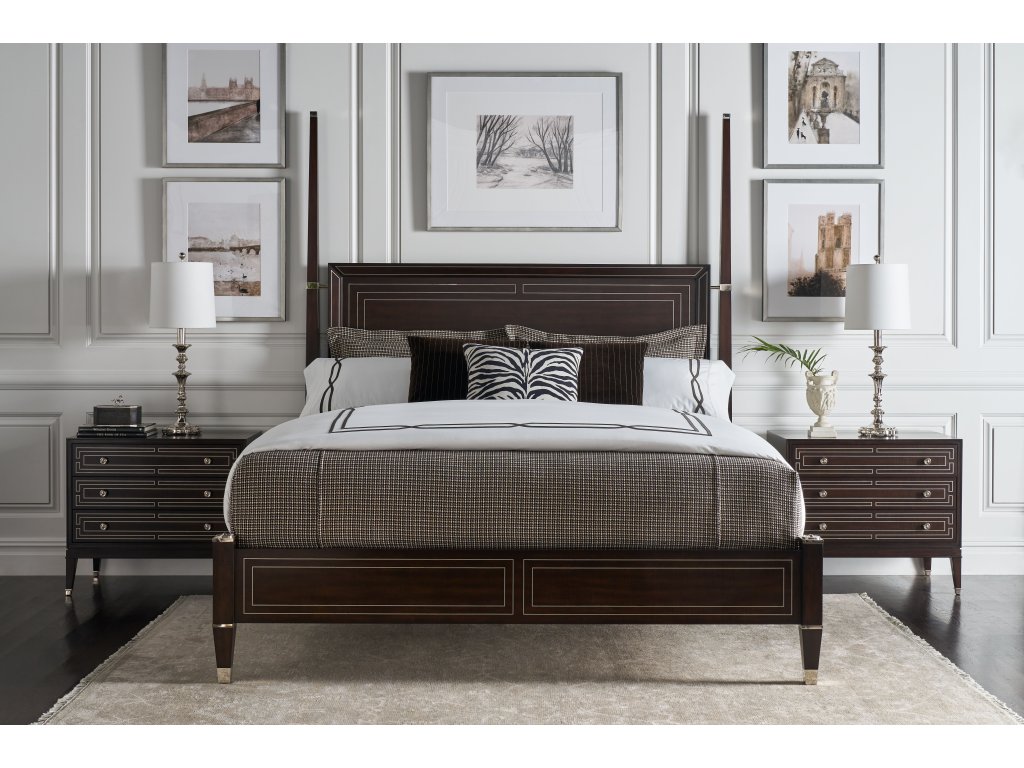 Spencer London 3-Drawer Nightstand - image 4