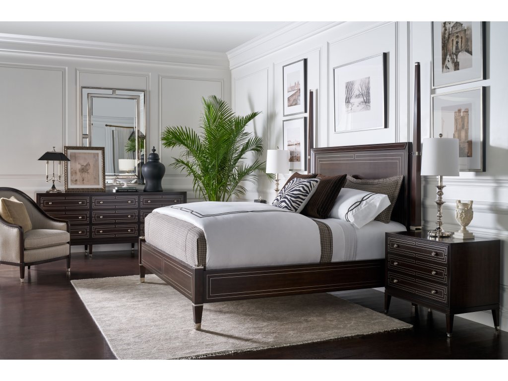 Spencer London 3-Drawer Nightstand - image 6