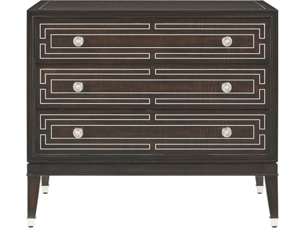 Spencer London 3-Drawer Nightstand - main image
