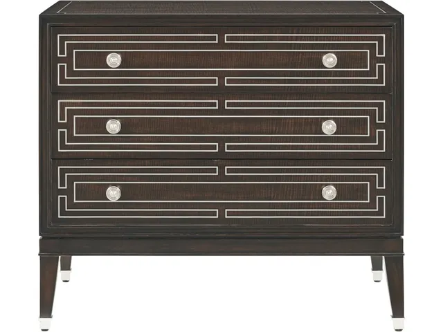 Spencer London 3-Drawer Nightstand