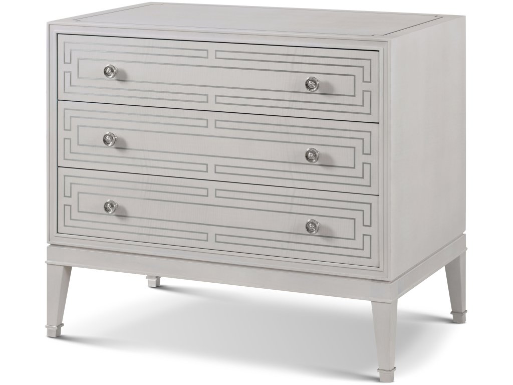 Spencer London 3-Drawer Nightstand - image 1