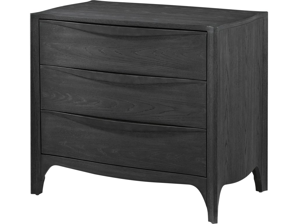 Rome 3-Drawer Nightstand - image 1