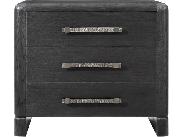 Luna 3-Drawer Nightstand - Alternative View