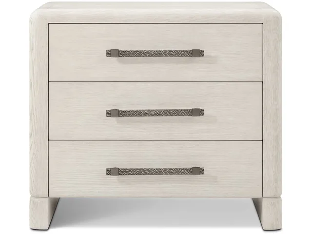 Luna 3-Drawer Nightstand