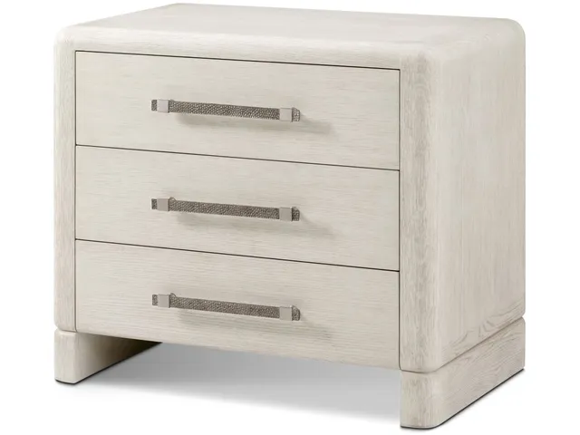 Luna 3-Drawer Nightstand - Alternative View