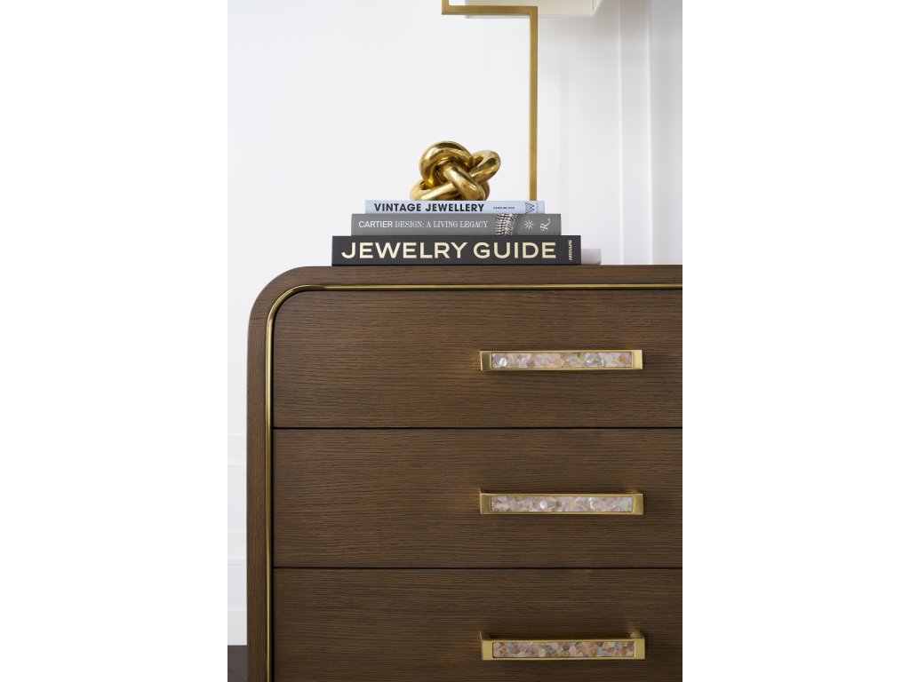 Judith Leiber 3-Drawer Nightstand - image 5