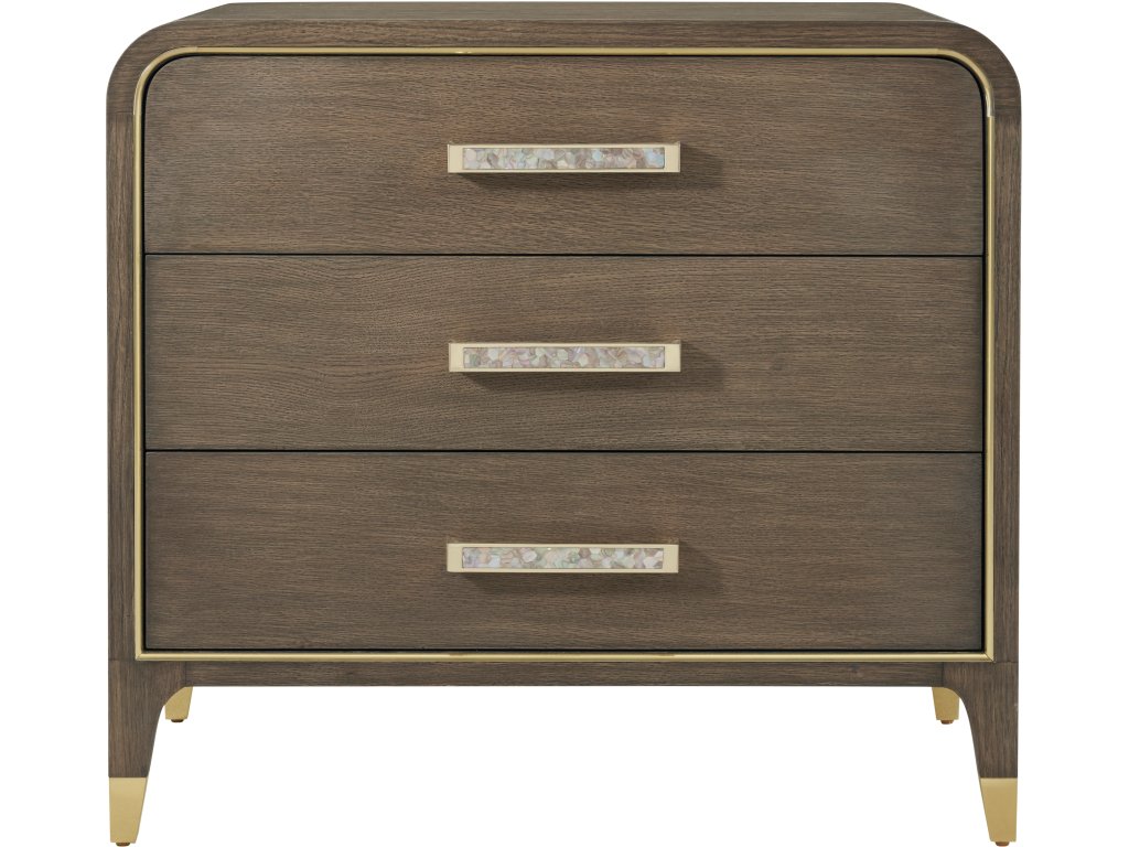 Judith Leiber 3-Drawer Nightstand - main image