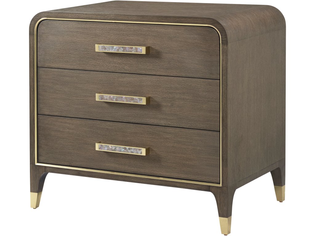 Judith Leiber 3-Drawer Nightstand - image 1