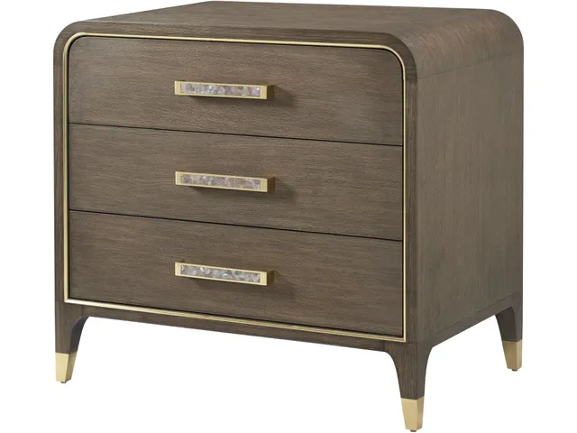 Judith Leiber 3-Drawer Nightstand - Alternative View
