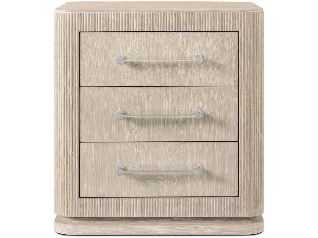 Horizon Three Drawer Small Nightstand - main image