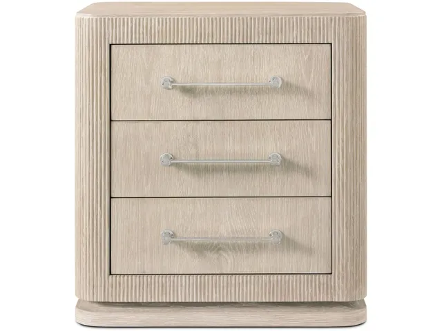 Horizon Three Drawer Small Nightstand