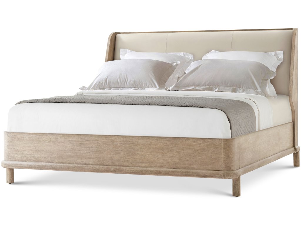 Repose Wooden With Upholstered Headboard Us King Bed - main image