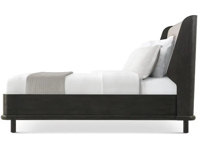 Repose Wooden With Upholstered Headboard Us King Bed - Alternative View