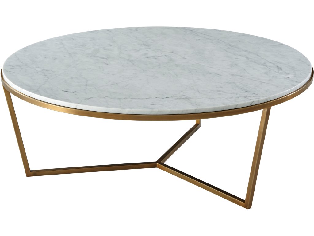 Fisher Round Cocktail Table (Marble) - main image