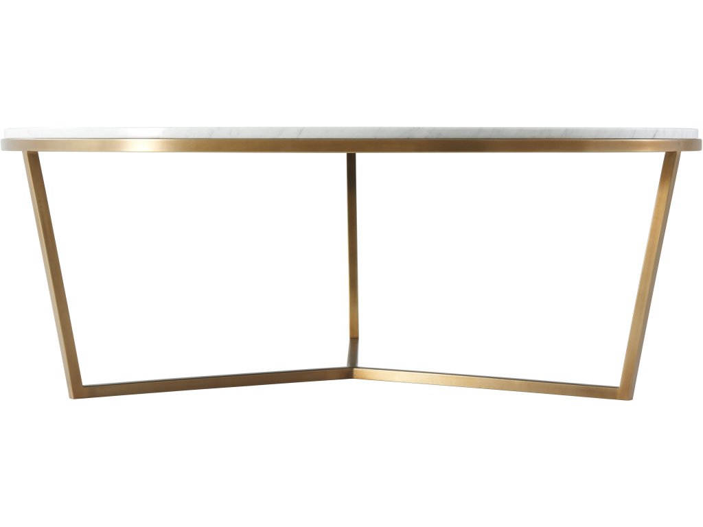 Fisher Round Cocktail Table (Marble) - image 1