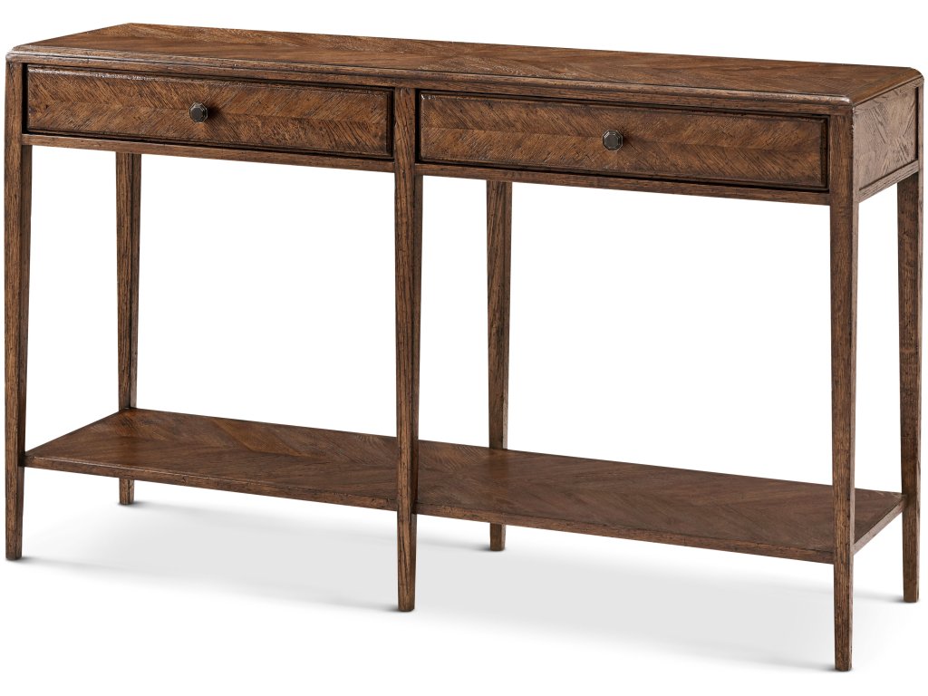 Nova Two Frieze Drawers Console Table - main image