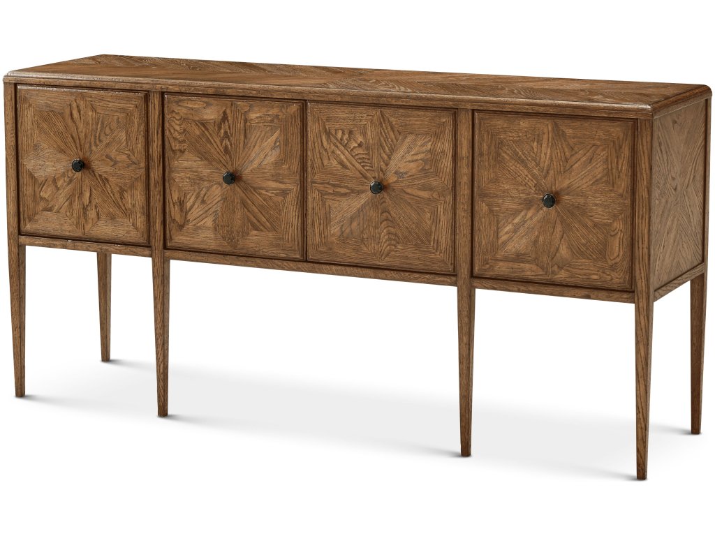 Nova Four Door Rectangular Credenza - image 1