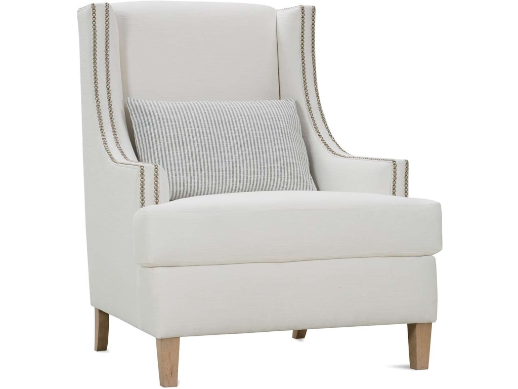 Rowe Tinsley With Nailhead Trim Chair, alternate view 2