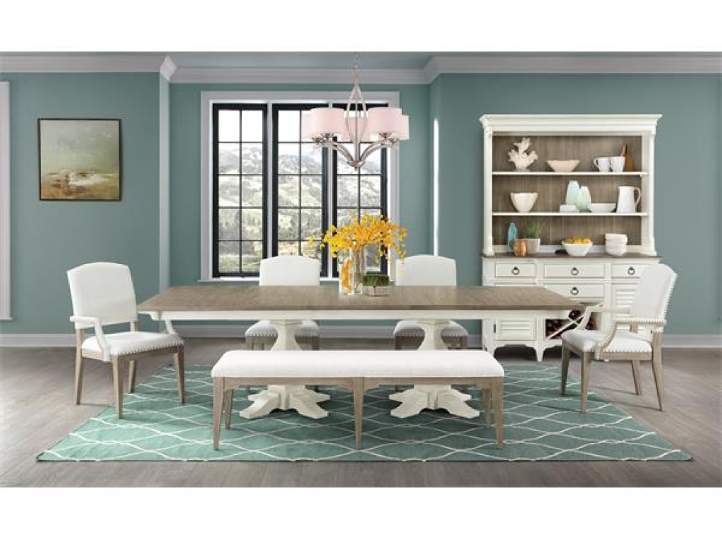 Double Pedestal Table Base - main image