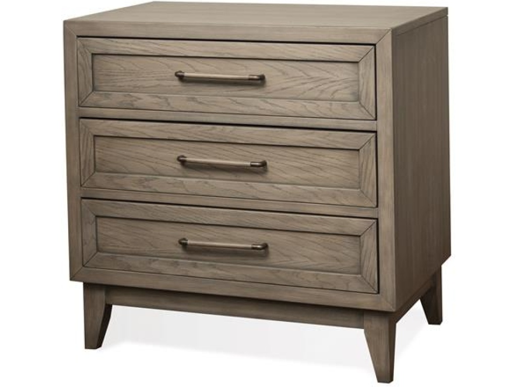 Three Drawer Nightstand - image 1