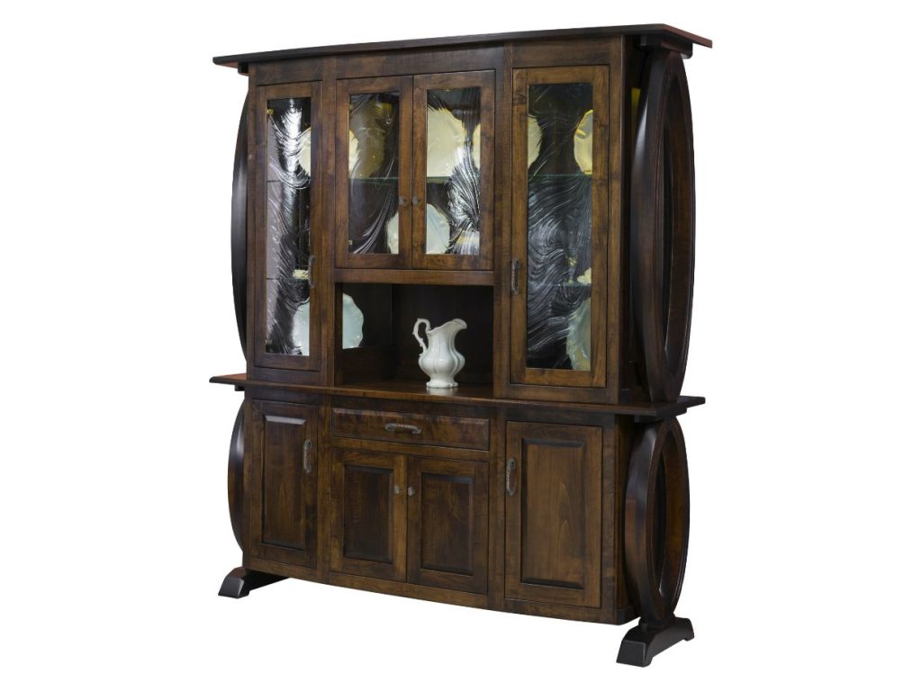 Saratoga Hutch 4 Door Hutch Cabinet, primary thumbnail