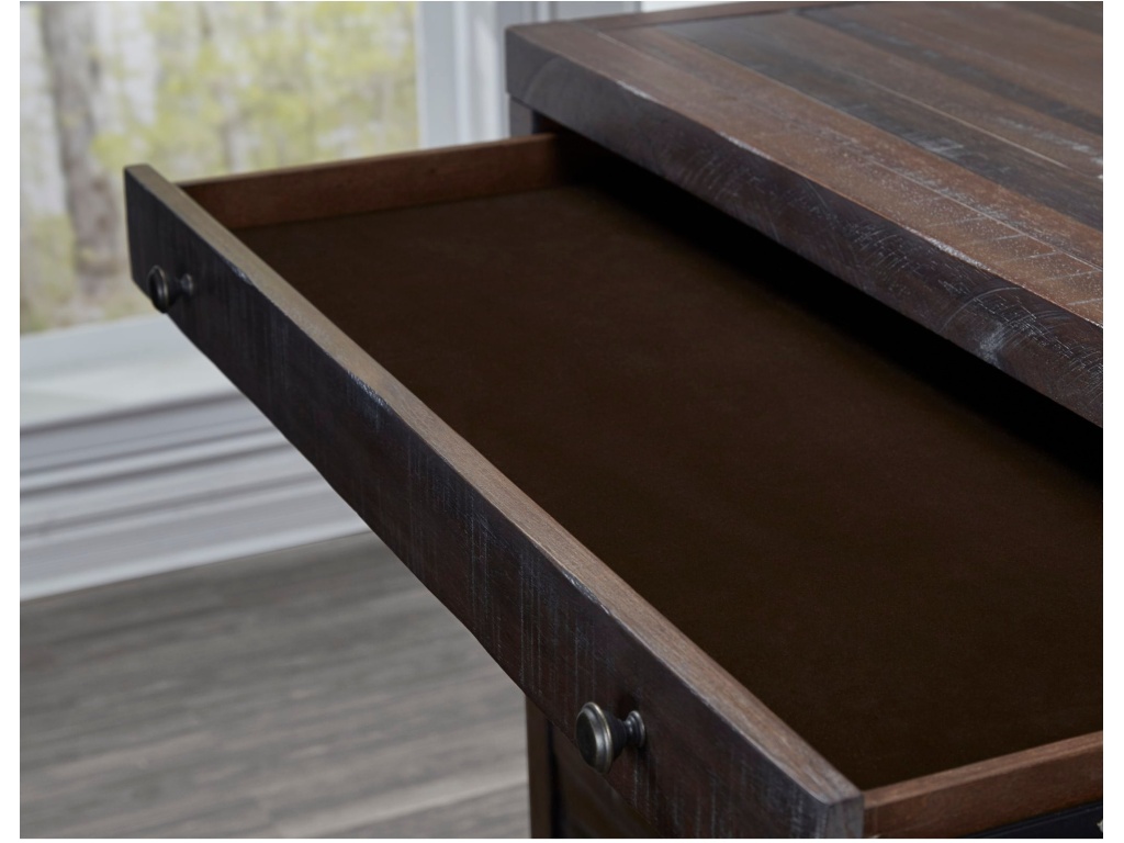 Townsend Five Drawer Solid Wood Chest in Java - image 2
