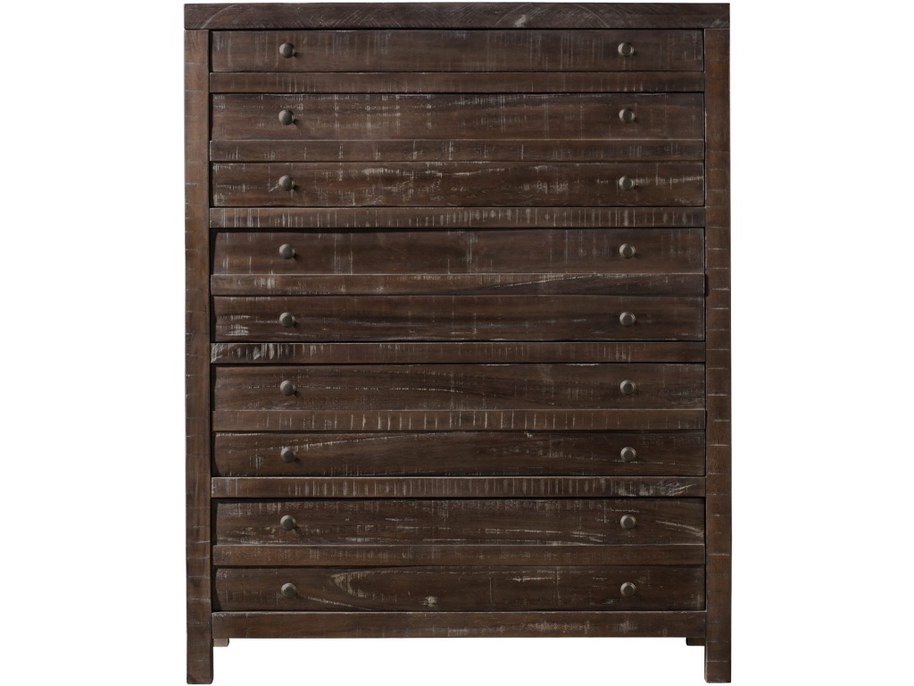 Townsend Five Drawer Solid Wood Chest in Java - image 5