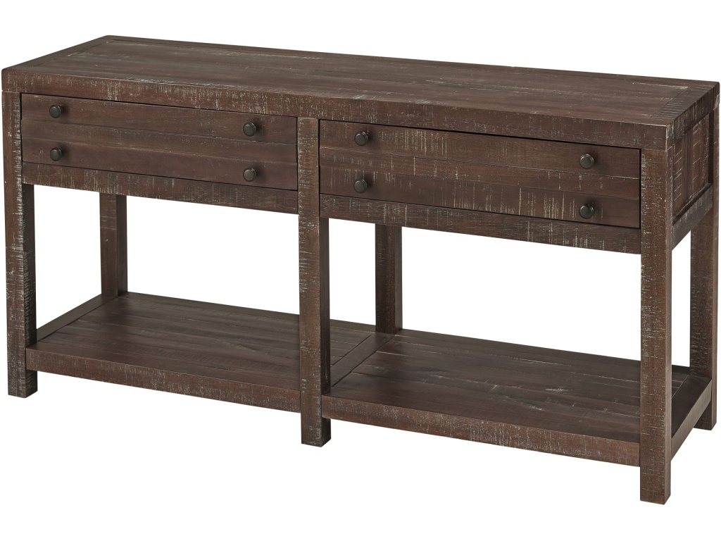 Townsend Solid Wood Console Table in Java - image 3