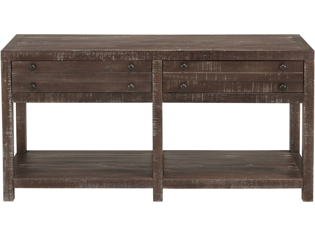 Townsend Solid Wood Console Table in Java - image 4
