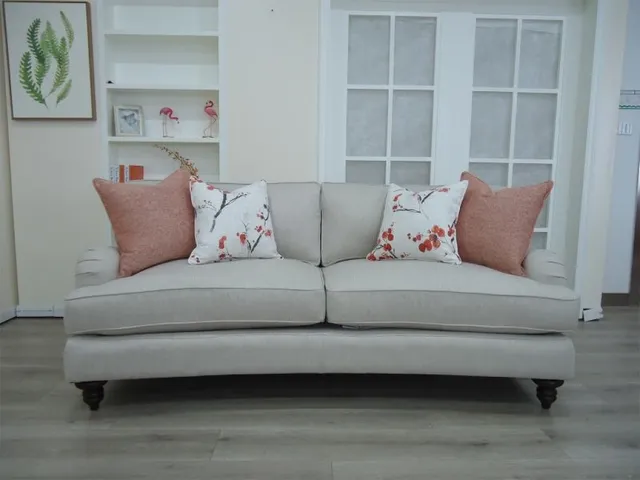 Linen Sofa