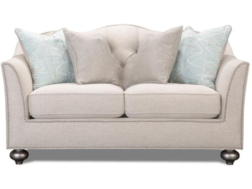 Silver Loveseat - main image