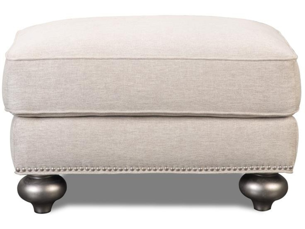 Silver Ottoman - main image