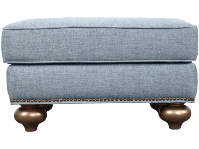Aqua Ottoman