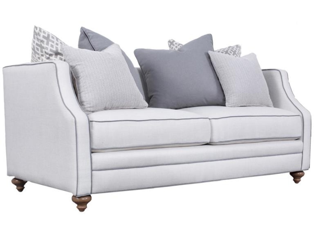 Grey Loveseat - image 1