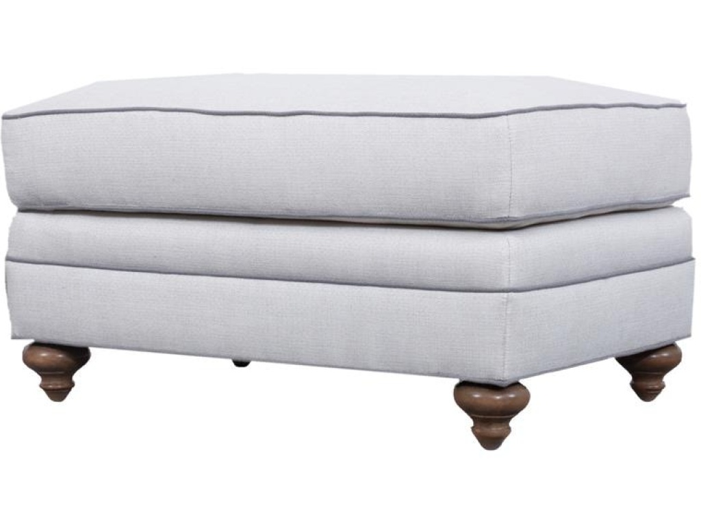 Grey Ottoman - image 1