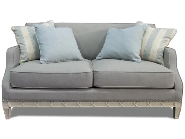 Pewter Loveseat
