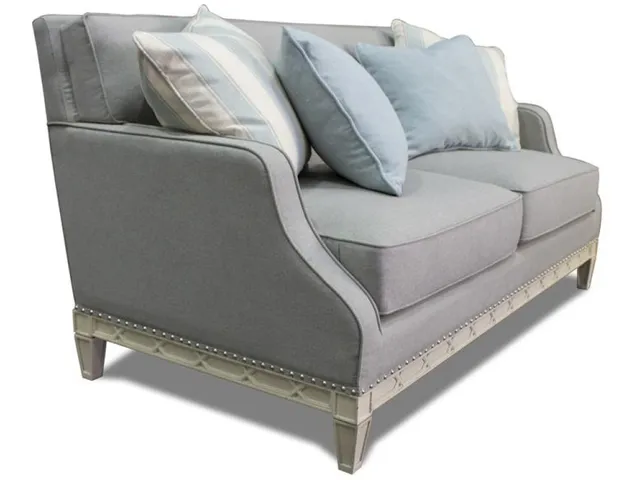 Pewter Loveseat