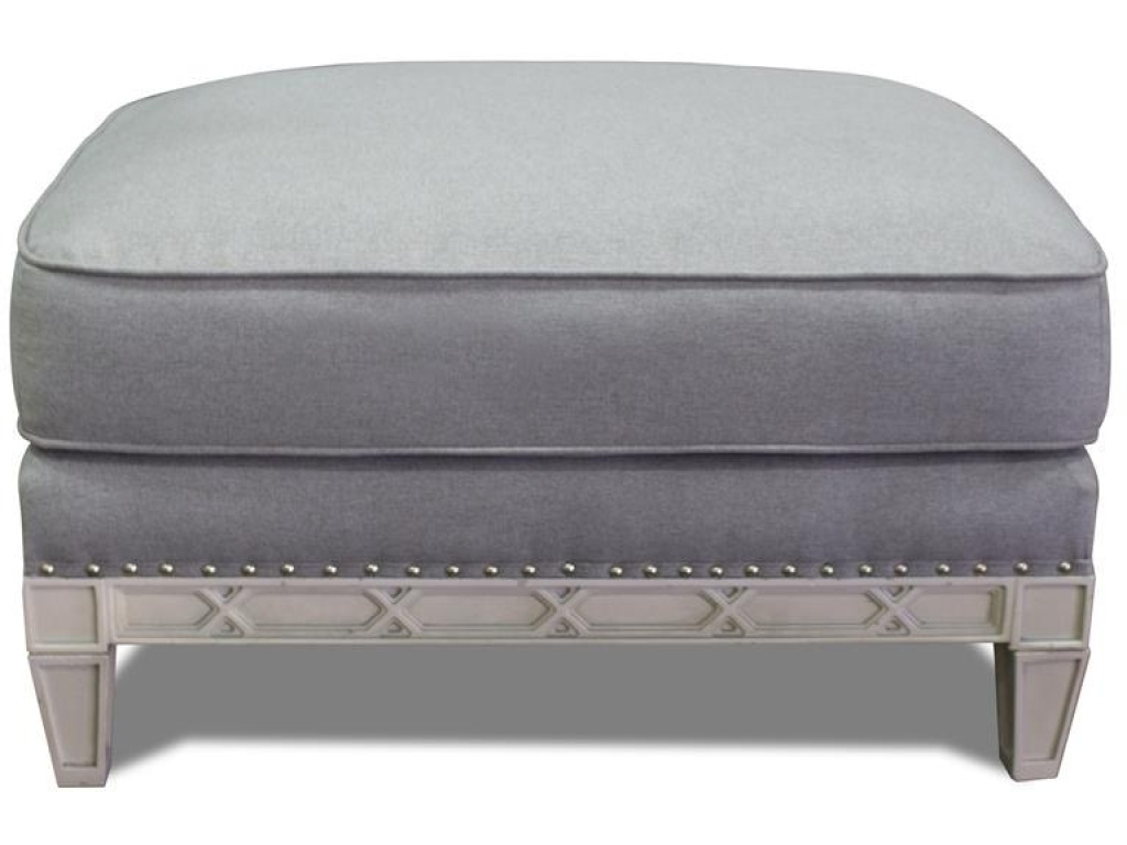 Pewter Ottoman - main image