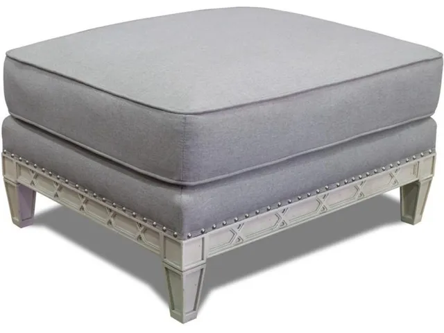 Pewter Ottoman - Alternative View