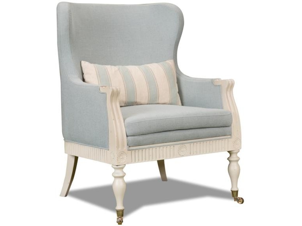 Accent Wing Chair - image 1
