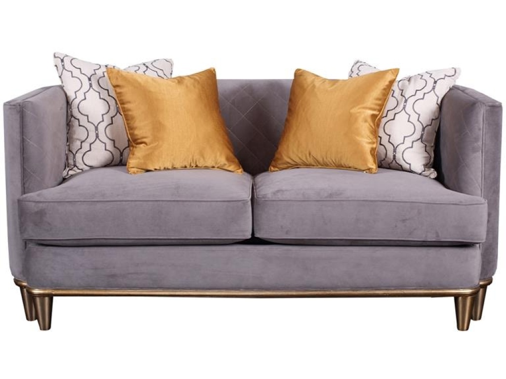 Grey Loveseat - main image