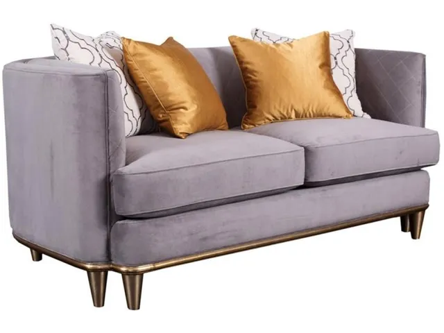 Grey Loveseat