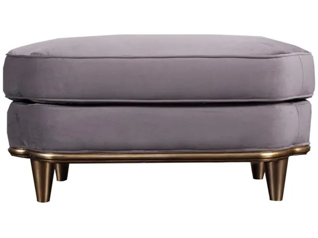 Grey Ottoman
