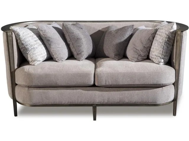 Pewter Loveseat