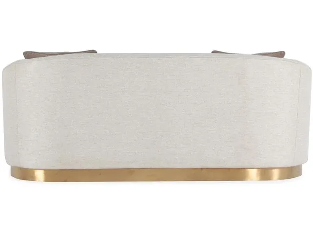 Beige Loveseat