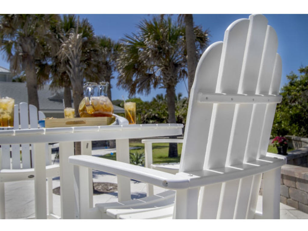 Trex Outdoor Furniture Cape Cod Adirondack Bar Chair, alternate view 9