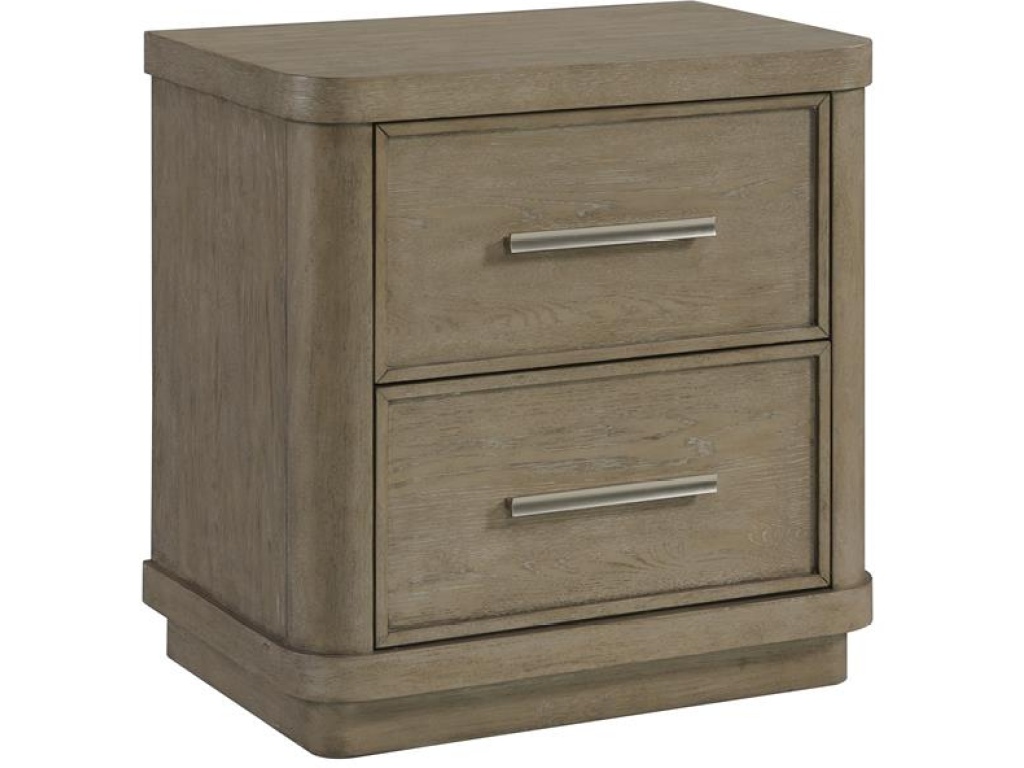 Two Drawer Nightstand - image 1